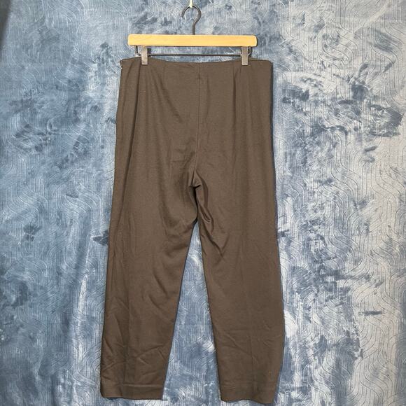 Jones Wear Petite Stretch Straight Leg Black Dress Pants Womans Size 12p‎ - Picture 4 of 7